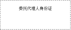 委托代理人身份證

